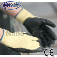 NMSAFETY 10 gauge aramid fibers knitted fire resistant gloves